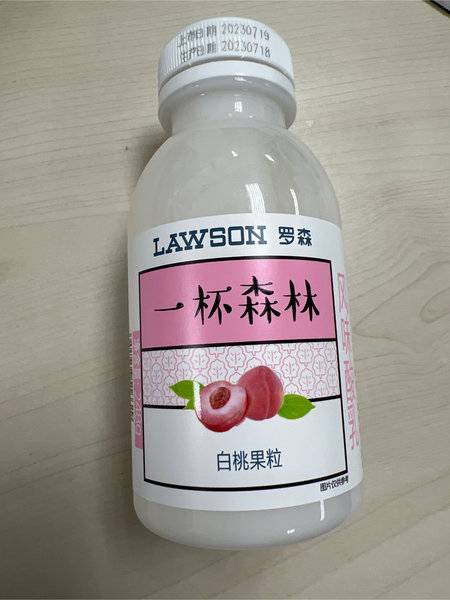 金河 一杯森林·白桃果粒风味酸乳