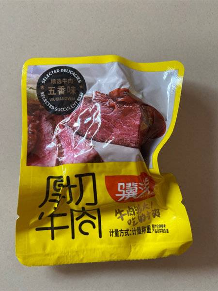 骥洋 厚切牛肉【五香味】