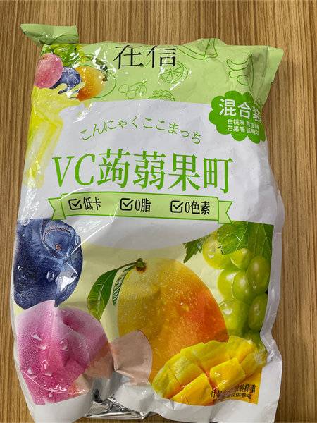 在信 VC蒟蒻果町【白桃味 青提味 芒果味 蓝莓味】