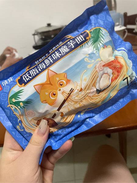 清宜 低脂魔芋面【海鲜味】