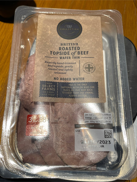 M&S 玛莎牛肉片