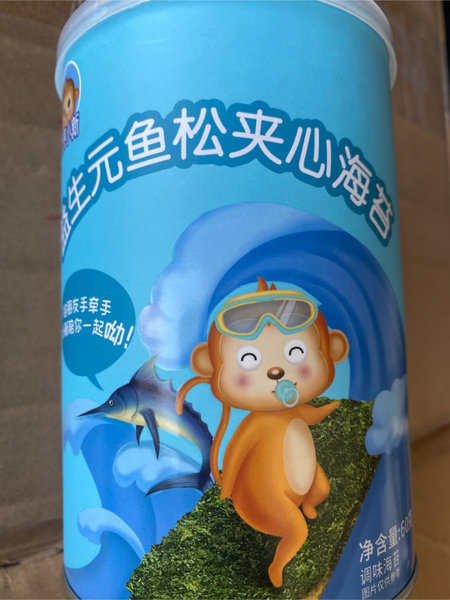 营养小新 鱼松夹心海苔