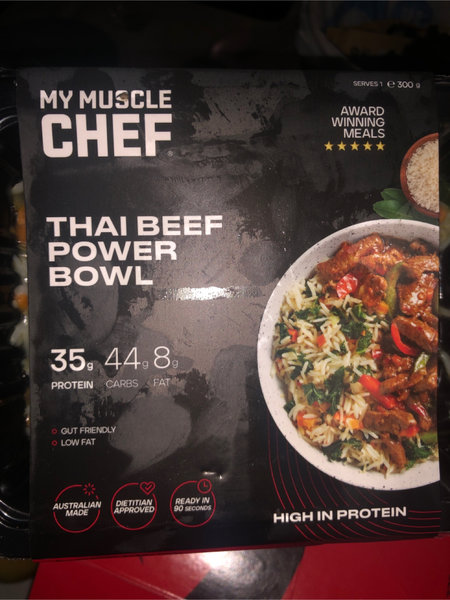 my muscle chef THAIBEEFBOWL