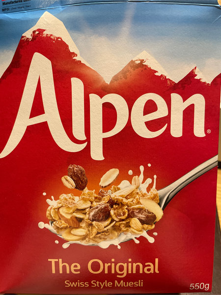 Alpen 早餐麦片