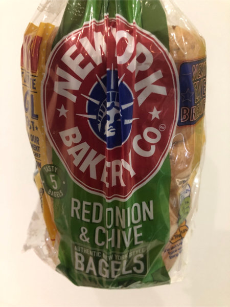 New York RedOnion&ChiveBagels