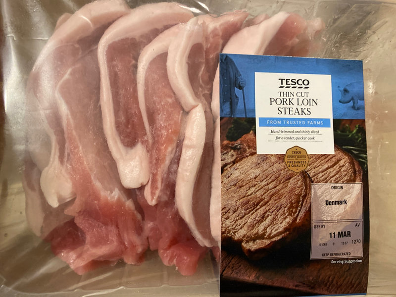 品牌未知 Tesco Pork Loin Steaks