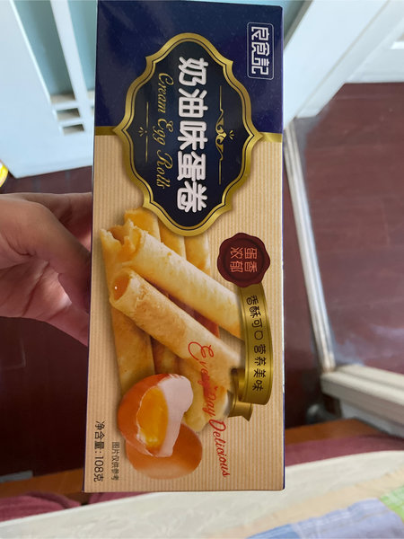 良食记 108g奶油味蛋卷