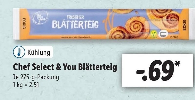 Chef Select Blätterteig