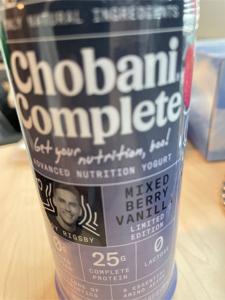 Chobani mixedberryvanillayogurt