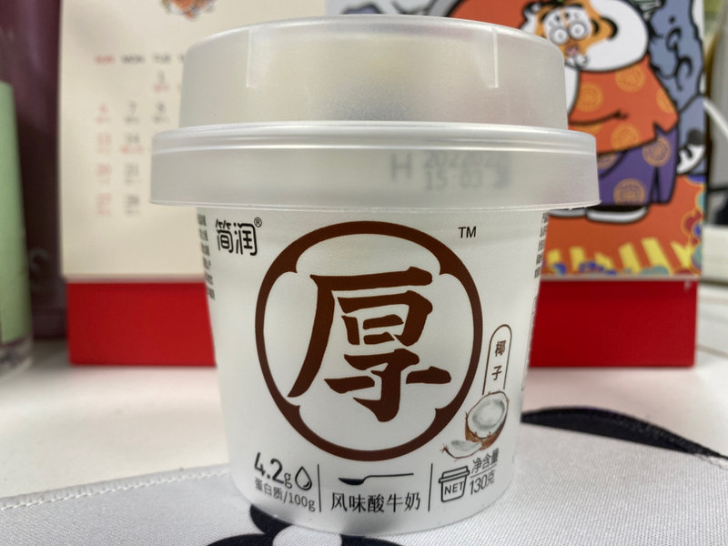 简润 厚椰子风味酸牛奶130g