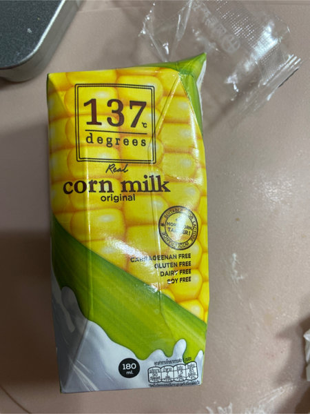 137  degrees cornmilk