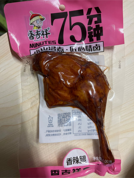 香吉祥 100克鸭腿香辣味