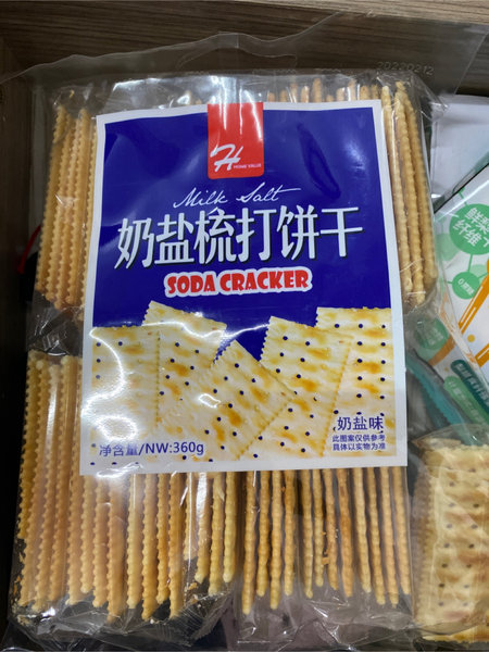 人人乐自建品牌 奶盐苏打饼