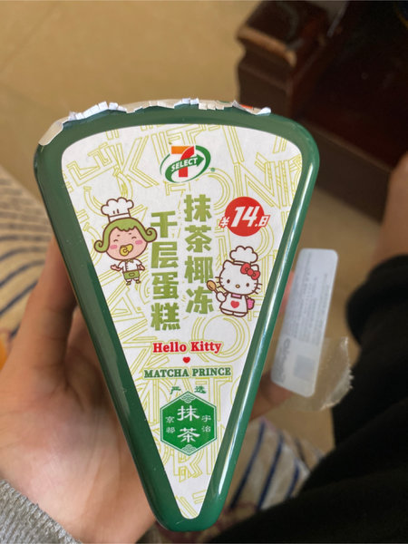 7-ELEVEN 抹茶椰冻千层蛋糕