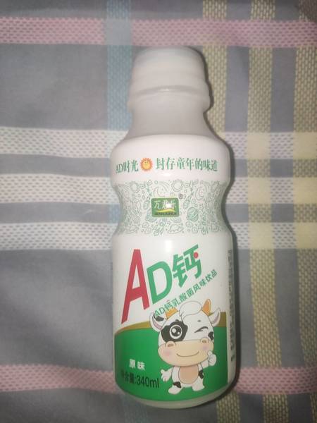 万君乐 AD钙乳酸菌风味饮品原味340ml