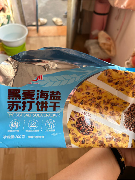 未尚味 黑麦海盐苏打饼干