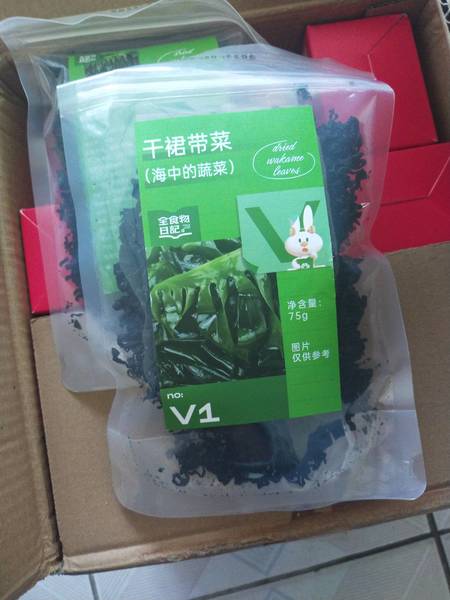 全食物日记 V1干裙带菜75g