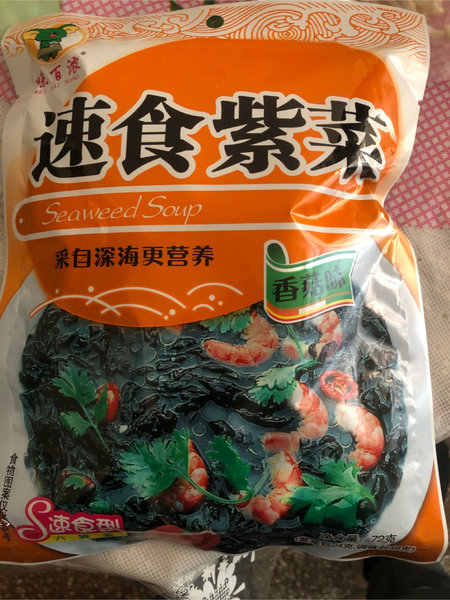 味百濃 香菇味紫菜汤72g