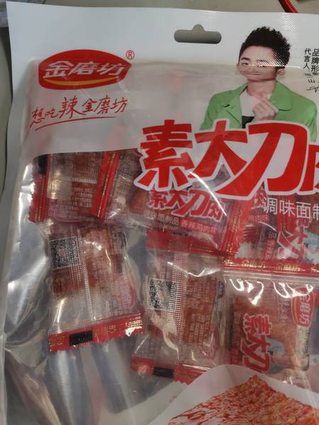 金磨坊 180g糖果包素大刀肉老妈鸡肉味