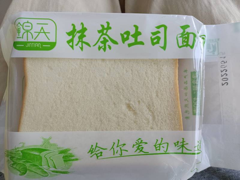 锦天食品 抹茶吐司面包