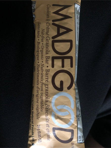 Madegood Cookie<em>s</em>Cr<em>è</em>meGranolaBar