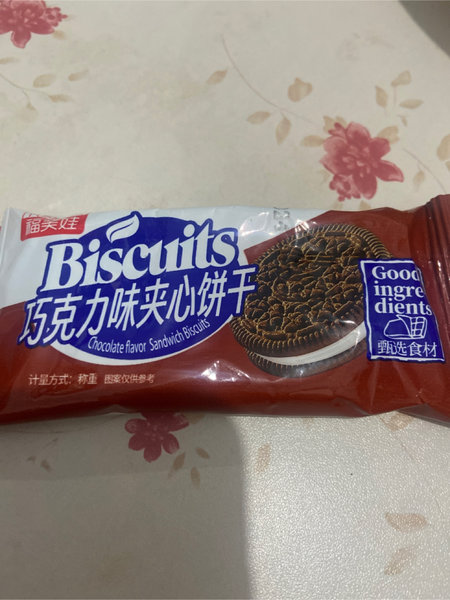 福美娃 巧克力味夹心饼干