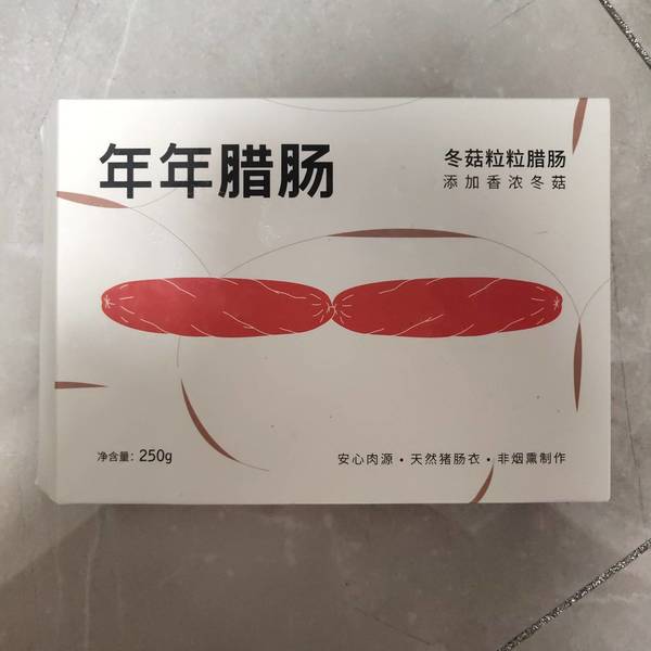 口味捞 冬菇粒粒腊肠250g