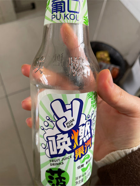 葡口 唤燃果汽菠萝口味