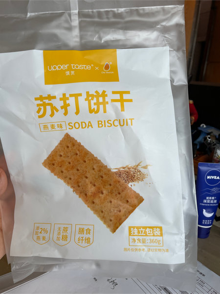 馔赏 苏打饼干燕麦味360g