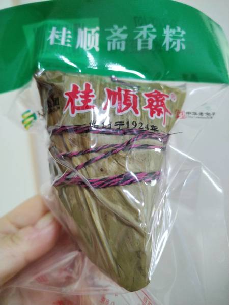 桂顺斋香粽 黑糯米玫瑰豆沙粽