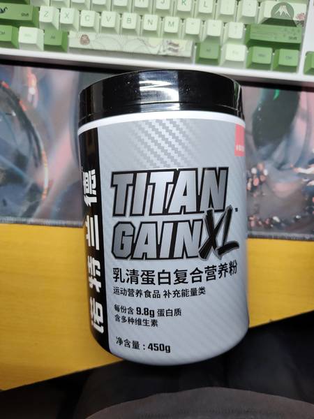 诺特兰德 TITAN GAIN XL乳清蛋白复合营养粉(水蜜桃味)