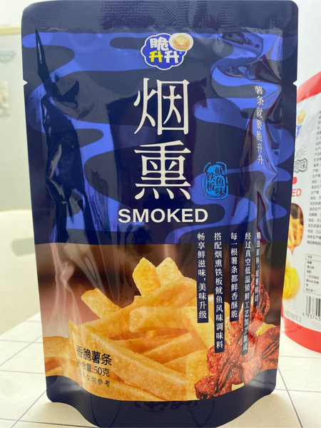 脆升升 烟熏香脆薯条【铁板鱿鱼味】