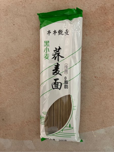 亭亭甄麦 黑小麦荞麦挂面