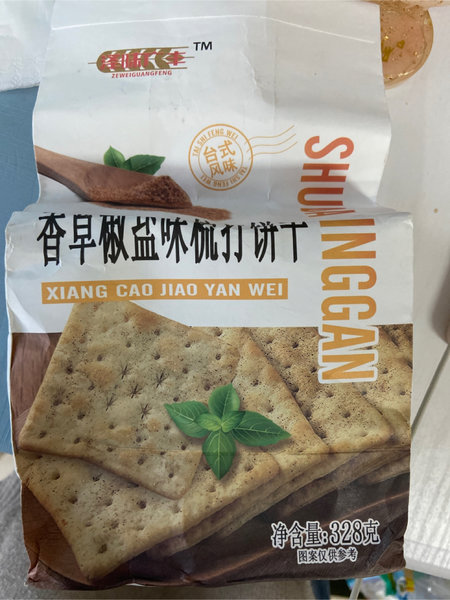 泽味广丰 香草椒盐味梳打饼干