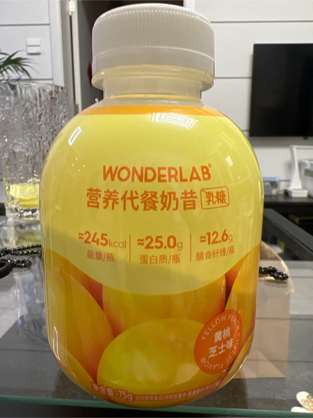 wonderlab <em>黄桃</em><em>芝士</em><em>味</em>营养代餐<em>奶昔</em>(无乳糖/山姆特供)