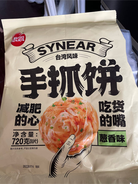 思念 720G葱香味手抓饼电商版