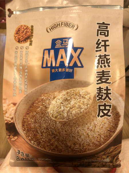 阴山优麦 盒马MAX高纤燕麦麸皮