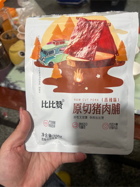 欧贝拉 原切猪肉脯香辣味