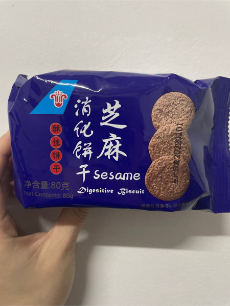 南航 芝麻消化饼干