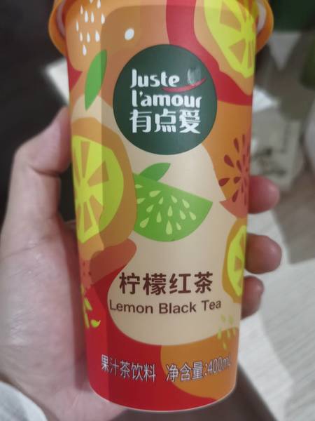 有点爱 柠檬红茶果汁茶饮料