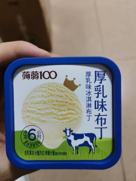 盐津铺子 厚乳味冰淇淋布丁