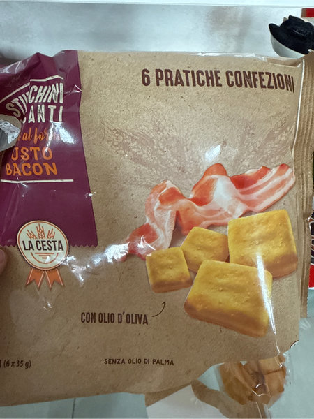 La cesta Croccantelle【<em>Bacon</em>】