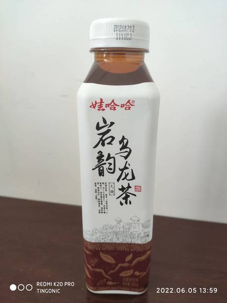 娃哈哈 岩韵乌龙茶茶无糖茶饮料