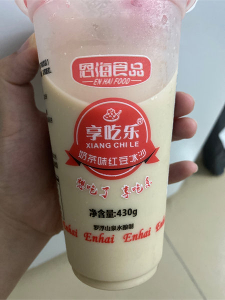 享吃乐 红豆奶茶冰沙