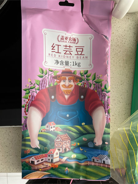 盖亚农场 红芸豆1kg