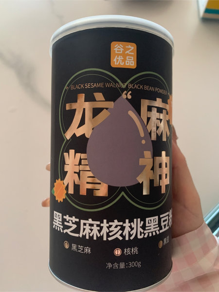 谷之优品 黑芝麻核桃黑豆粉(300g)