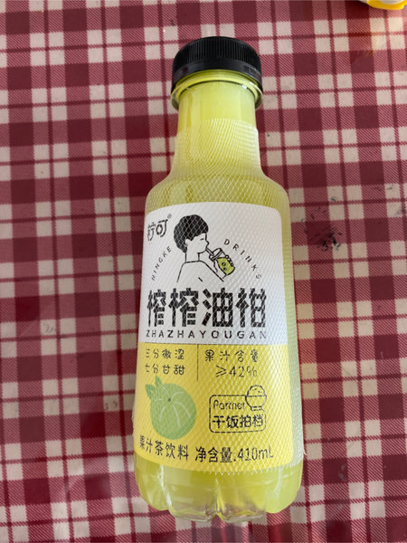 柠可 榨榨油柑果汁茶饮料410mL