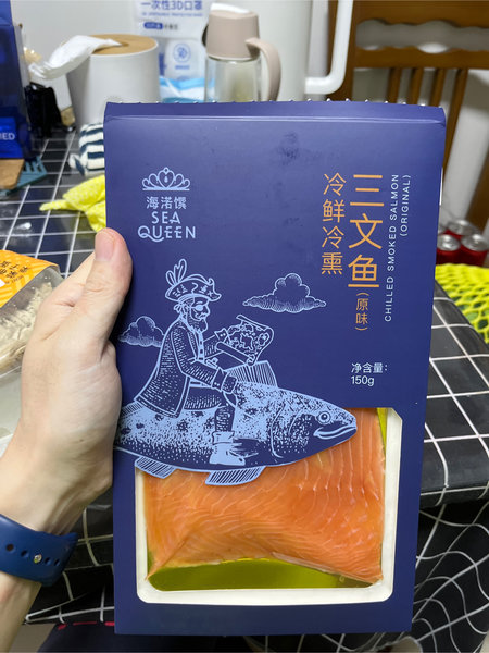 Sea Queen 海渃馔 冰鲜原味冷熏三文鱼