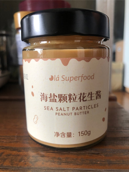 ola superfood 海盐颗粒花生酱