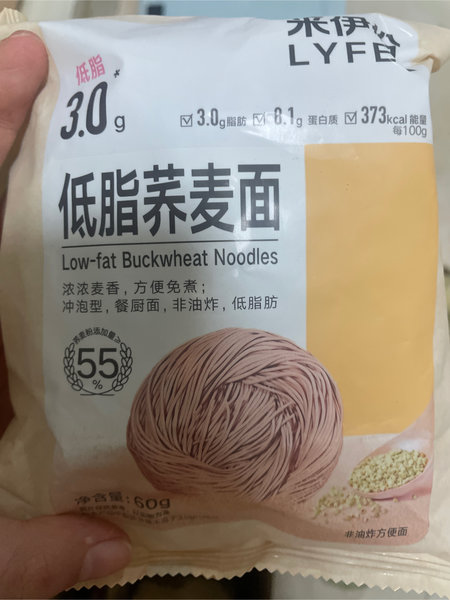 来伊份 低脂荞麦面60g